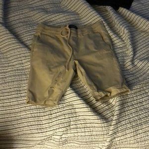 shorts with drop crotch